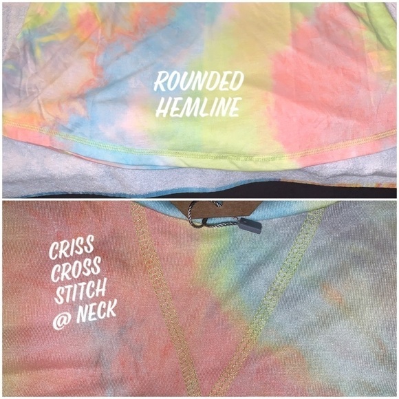 Last! Multi Color Tie Dye T-shirt - Picture 8 of 8